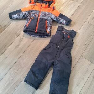 Size 2T winter jacket and snow pants